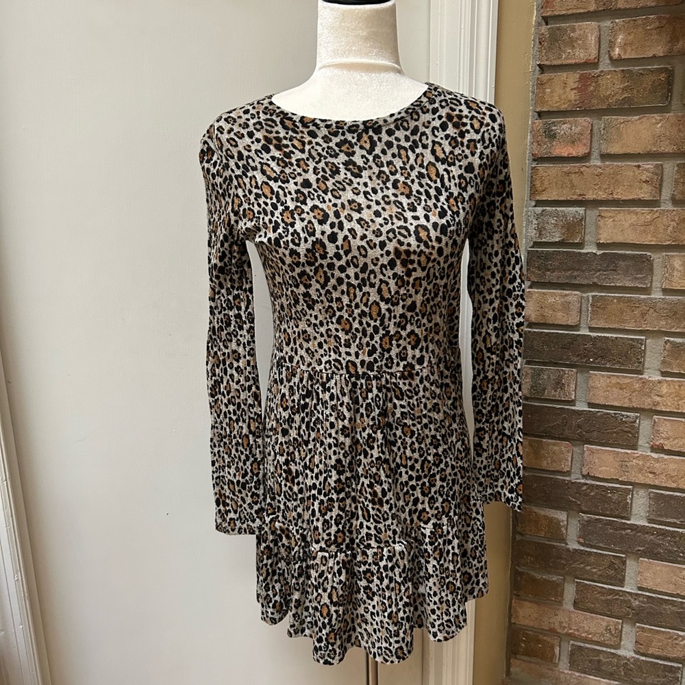 Zara Size Small Animal Print Dress - Picture 1 of 3